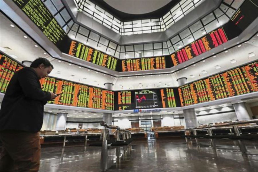 At 5pm, FTSE Bursa Malaysia (FBM) KLCI was up 0.28 per cent or 4.34 points to 1,544.76 versus Wednesday’s close of 1,540.42.