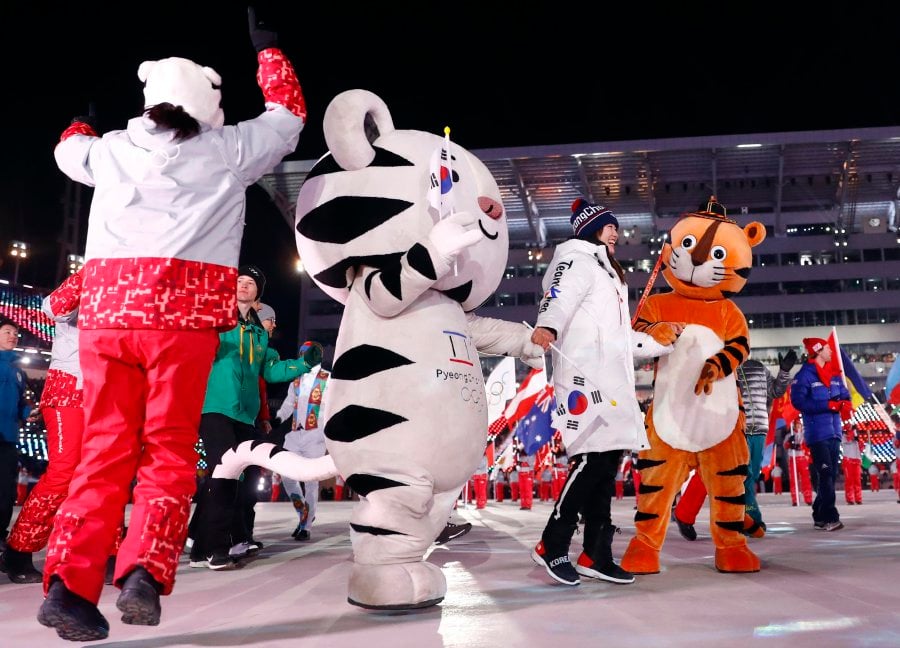 Pyeongchang Winter Olympics closing ceremony begins | New ...