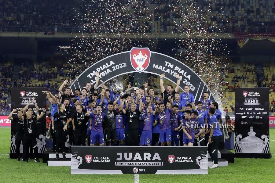 Jdt Achieve Historic Treble After Malaysia Cup Triumph New Straits