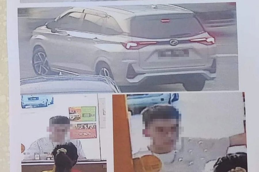 A man from Seremban is being sought after leaving a petrol station without paying his bill, despite having filled his car's tank. PIC CREDIT TO FB SEREMBAN PAGE