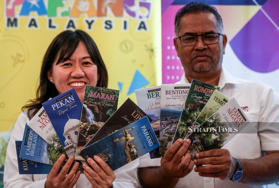 State Unity, Tourism and Culture Committee chairman Leong Yu Man said the state’s tourism strategy included holding familiarisation trips for international and domestic travel agents to popular attractions in all 11 districts in Pahang. STR/LUQMAN HAKIM ZUBIR