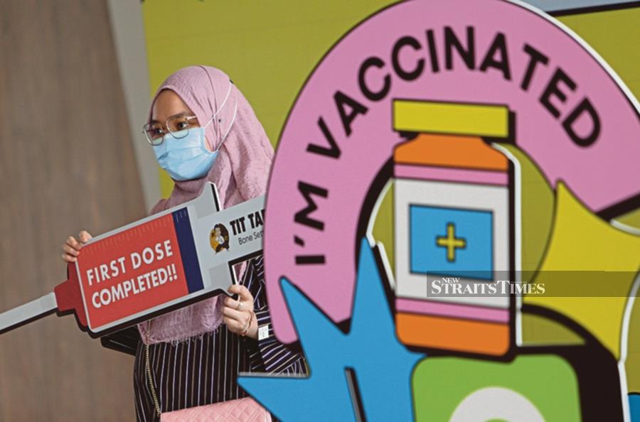Nationwide the total number of vaccine doses has crossed the seven-million mark. We are now averaging over 200,000 daily doses. - NSTP/MOHAMAD SHAHRIL BADRI SAALI