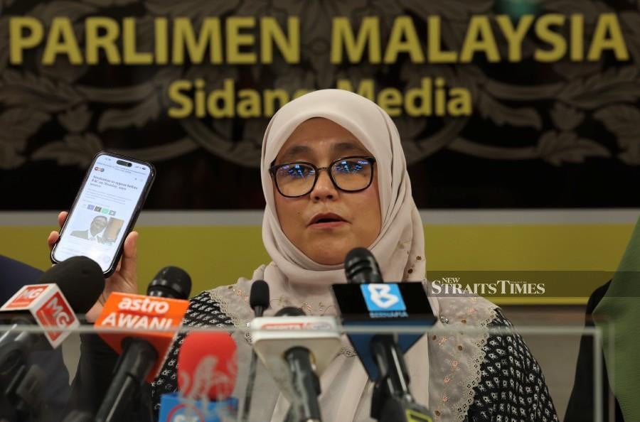 Bersatu women’s wing deputy chief Datuk Mas Ermieyati Samsudin said this was because the amendment would not be implemented in a retrospective manner. - Bernama pic