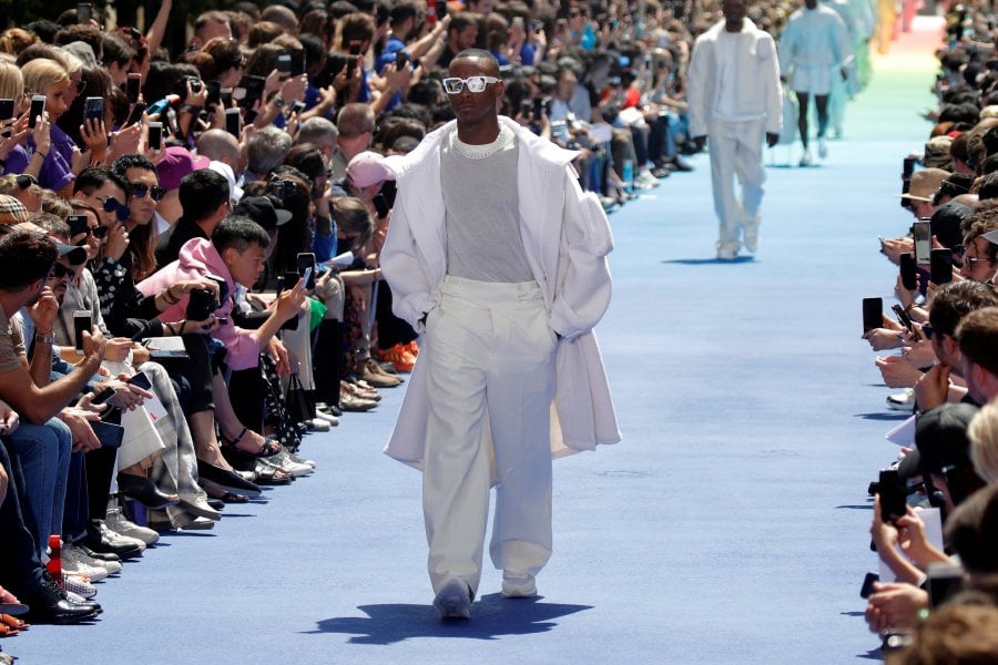 Brands from Vuitton to Balenciaga courting male shoppers