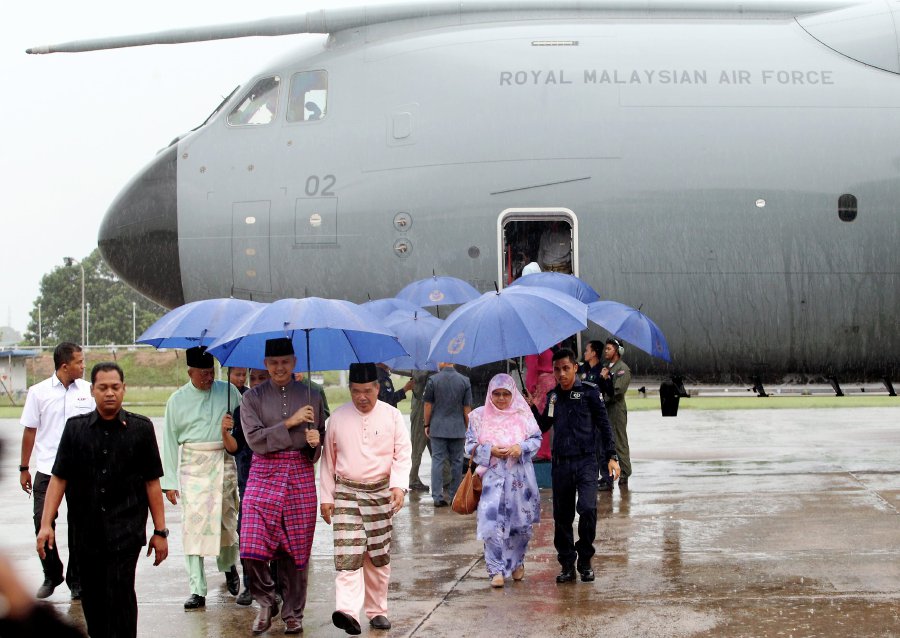 Mat Sabu Thrilled To Return Home On Board A Military Aircraft