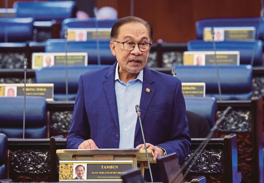 Prime Minister Datuk Seri Anwar Ibrahim, said this move aims to give a fresh image to the management and the company as one of the entities under the Minister of Finance Incorporated (MoF Inc).- BERNAMA Pic