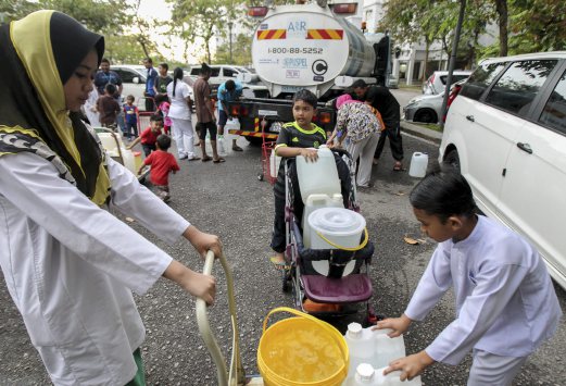 Water supply disruption in Petaling, Hulu Langat, Sepang ...