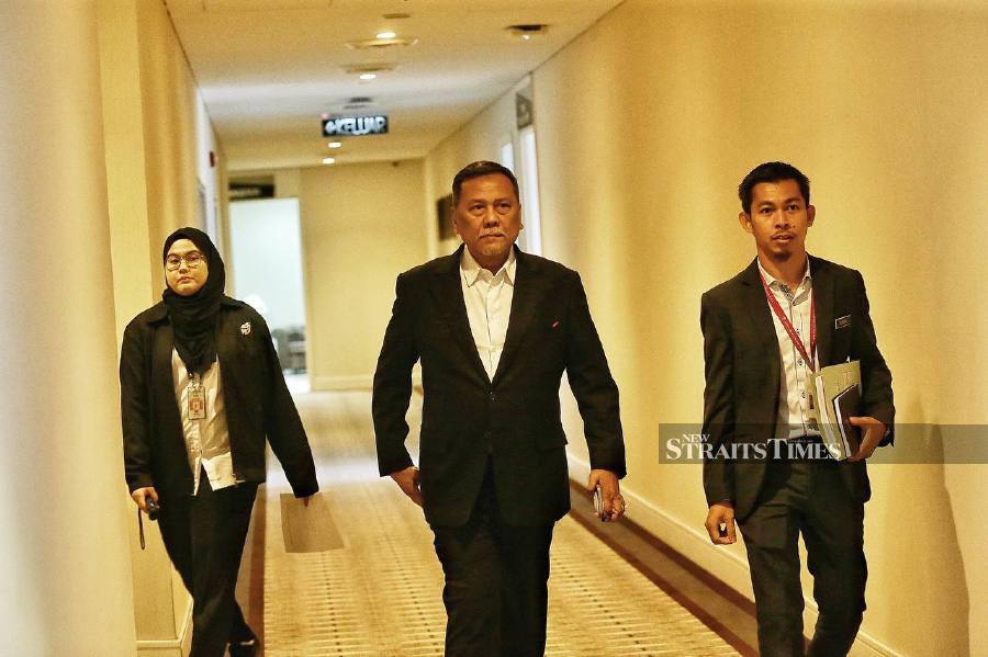 EC chairman Datuk Seri Ramlan Harun said the nomination of candidates for the state seat by-election would be held on Aug 3, while early voting is set for Aug 13. NSTP/MOHD FADLI HAMZAH