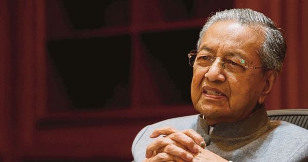 Any Time Soon, Says Dr M On Najib's Arrest | New Straits Times