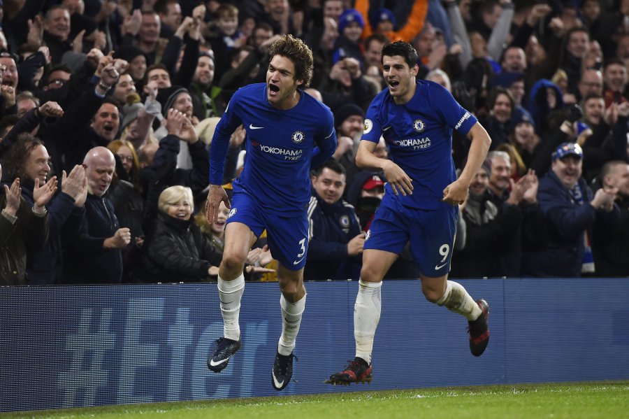 Morata and Alonso earn Chelsea 2-0 win against Brighton | New Straits ...