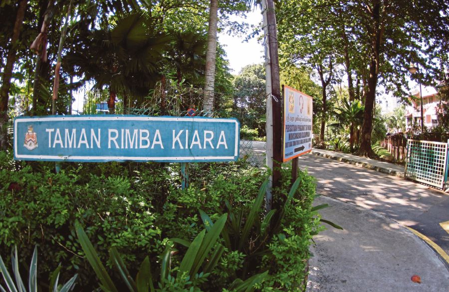 A view of the Taman Rimba Kiara in Taman Tun Dr Ismail, Kuala Lumpur. -- NSTP File Pix