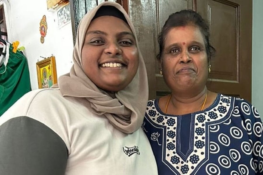 Nurhidayah Abdullah was finally reunited with her mother and the video of their reunion garnered positive comments. COURTESY PIC