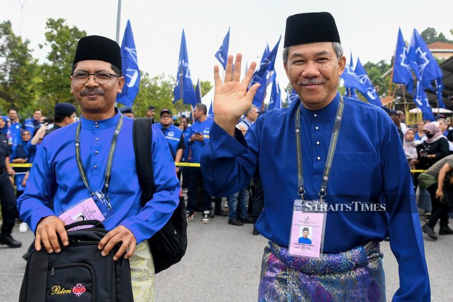 Datuk Seri Mohamad Hasan is once again contesting in his stronghold in the Rantau -BERNAMA pic