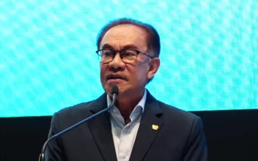 Prime Minister Datuk Seri Anwar Ibrahim. -BERNAMA PIC