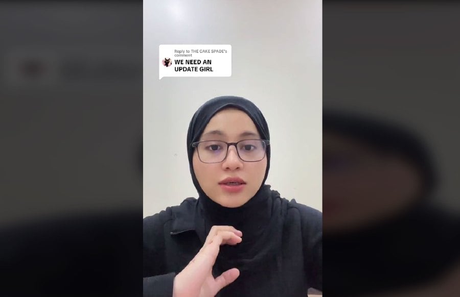 PIC SCREEN CAPTURED FROM TIKTOK VIDEO