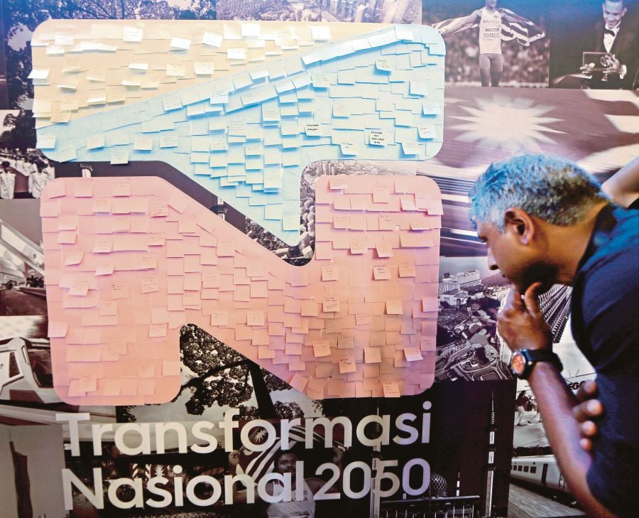 The government is set for the future beyond 2020 with the Transformasi Nasional 2050 (TN50) vision. TN50 will prepare Malaysians, especially the youth, for future challenges such as the Fourth Industrial Revolution, an ageing society, the era of robots, climate change and the digital economy. FILE PIC