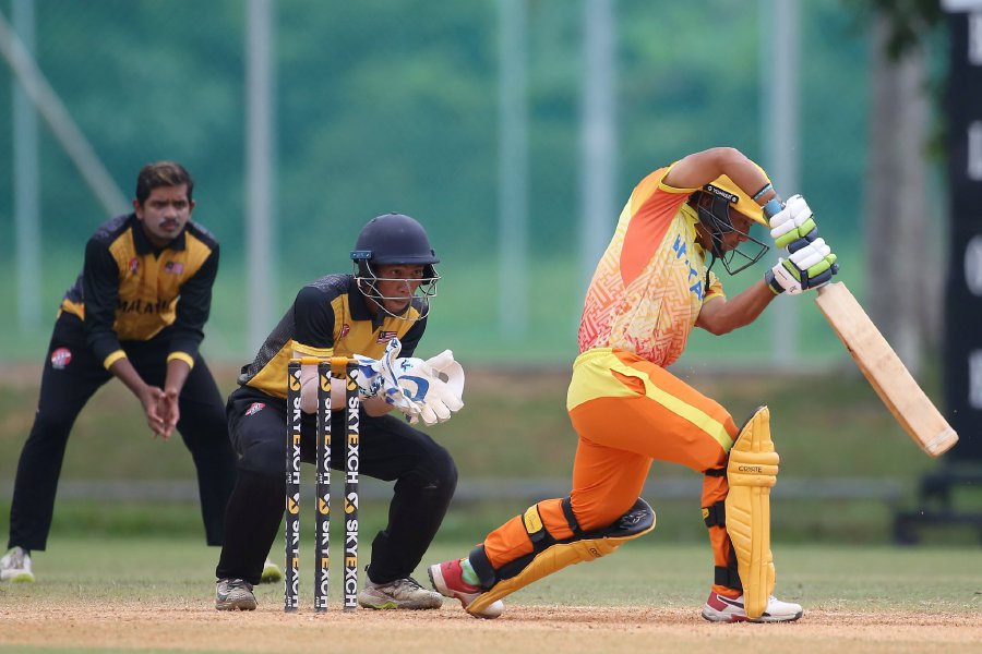 There was a double celebration for Malaysian cricket at the weekend as the men's national team defeated Bhutan to win the T20I Quadrangular Series in Bangi while the women's team swept hosts Singapore to retain the Saudari Cup. - Pic courtesy of Malaysian Cricket Association