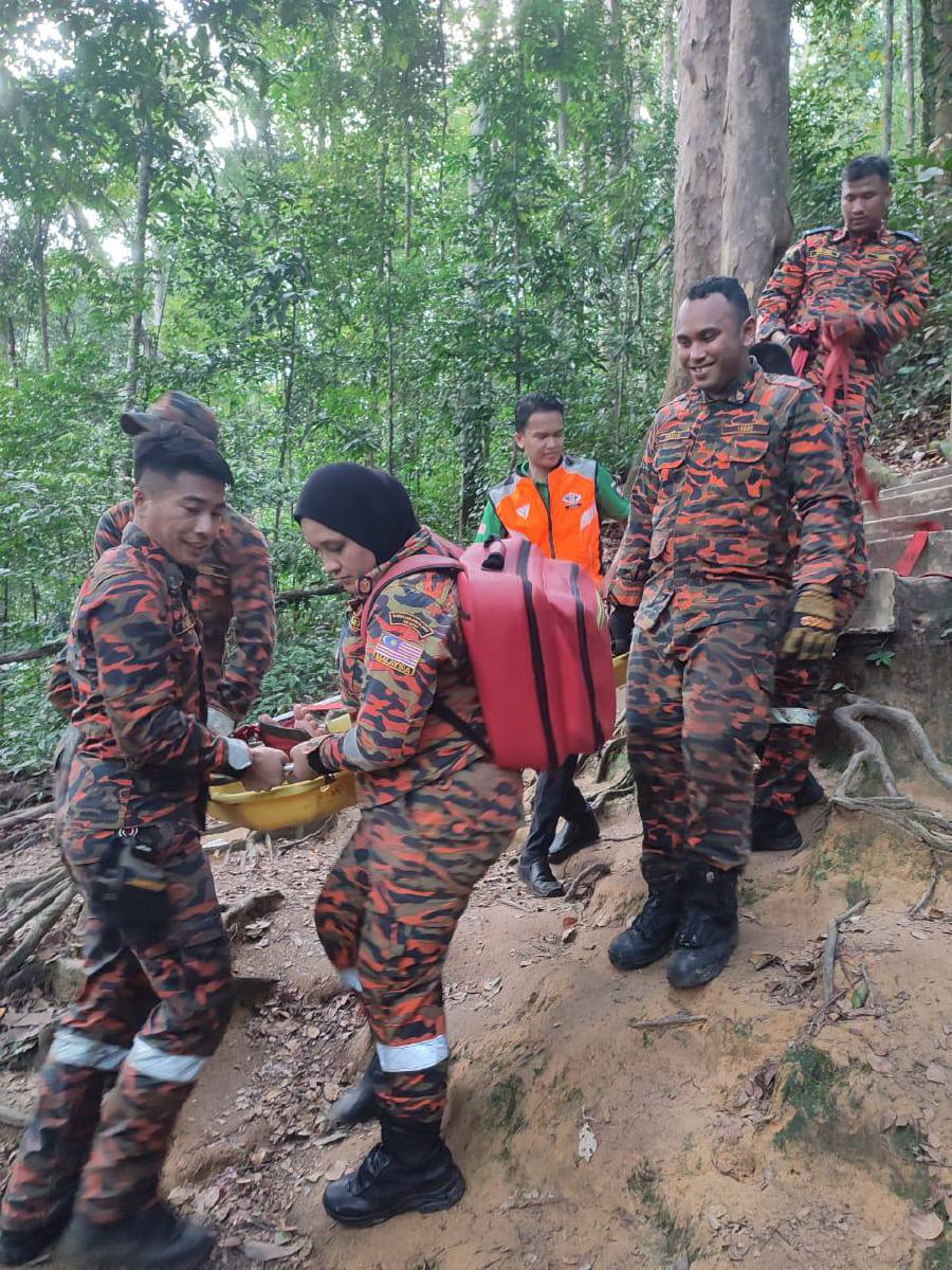 Second Hiker Rescued In Mishap Today At Rawang