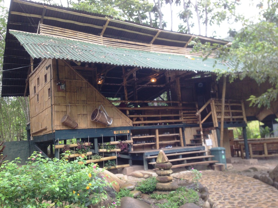 The Fig Tree, a bamboo lodge in Kiulu Valley. It has only two rooms so booking ahead for it is a must.