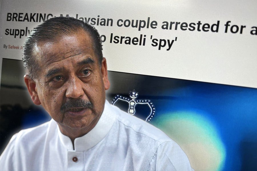 Inspector General of Police Tan Sri Razarudin Husain said this is a key question given that the suspect claimed that he was here to kill a fellow Israeli over personal reasons. FILE PIC