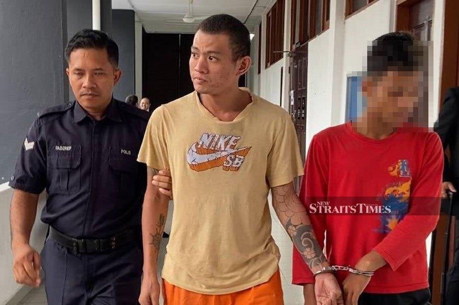 A 23-year-old man pleaded guilty to severely injuring his 14-year-old sibling over a dispute involving money in the Sessions Court today. NSTP/ALIAS ABD RANI