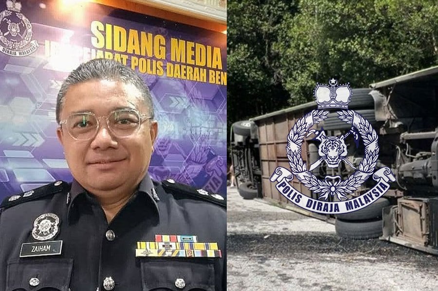 Bentong police chief Superintendent Zaiham Mohd Kahar today said the bus driver, 32, was also issued summonses for beating a red light, being involved in an accident, and driving without a valid road tax. NSTP FILE PIC