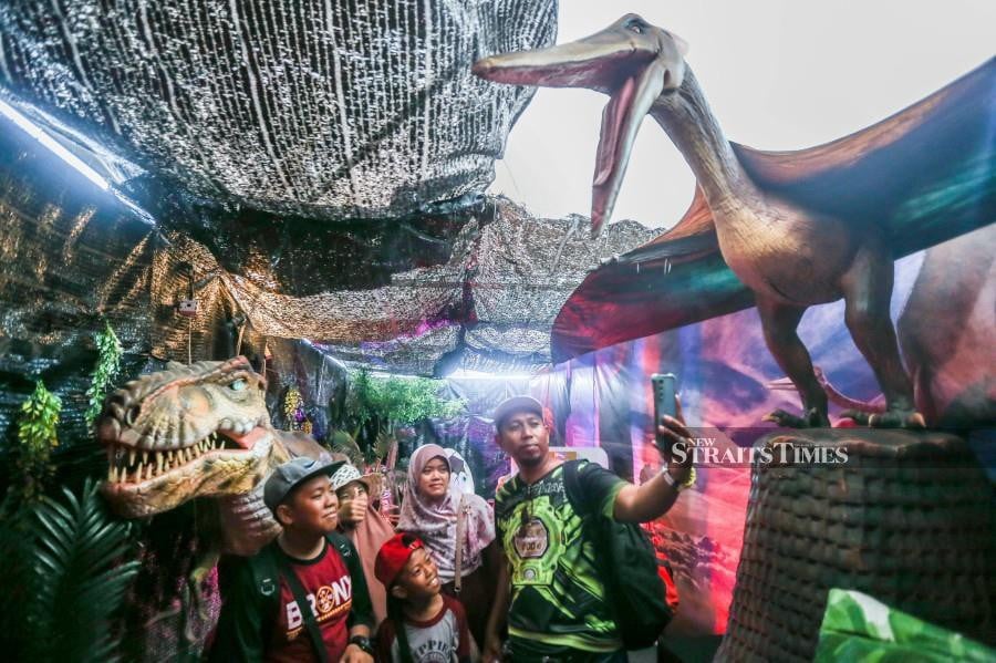 Don’t miss the NSTP Dinoland booth experience at Karnival Jom Heboh happening at Penang Stadium in Batu Kawan. -NSTP/DANIAL SAAD