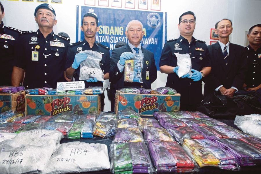 KL Cops Bust Drug Syndicate, Seize RM1.7 Mil In Narcotics | New Straits ...