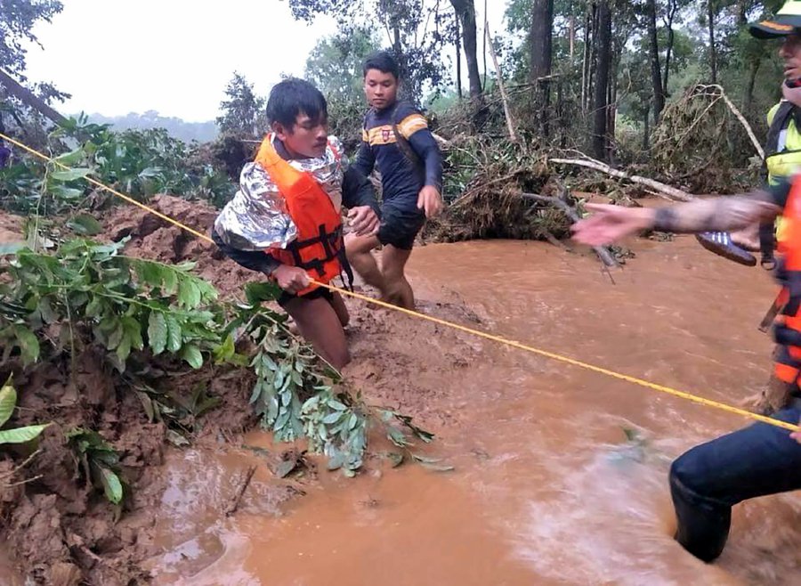 Thick mud hampers Laos dam rescue with hundreds still unaccounted for ...