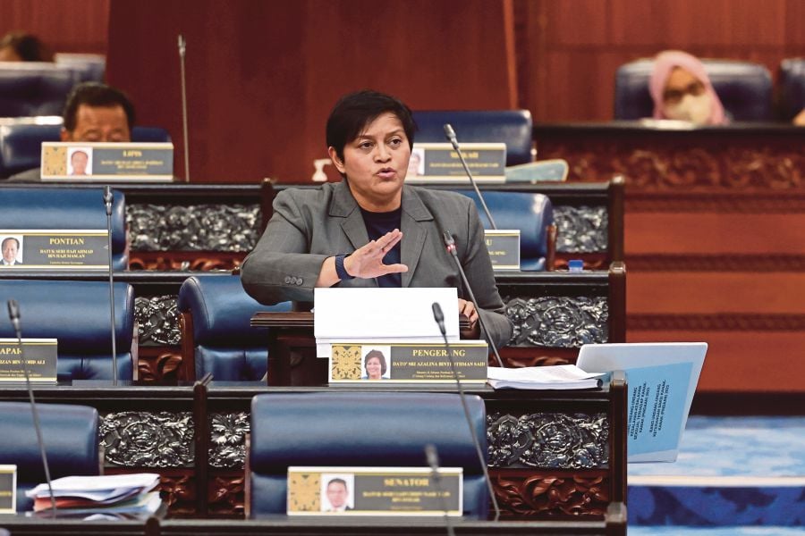 The bills were tabled for the first reading by Minister in the Prime Minister's Department (Law and Institutional Reform) Datuk Seri Azalina Othman Said.