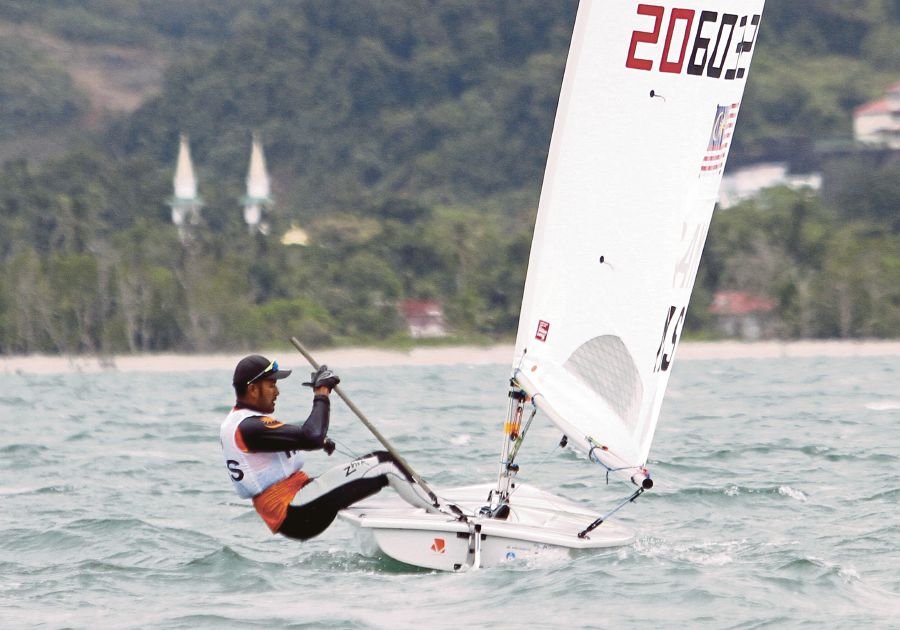FILE: Sailor Khairulnizam Mohd Affendy is set to make his fourth Olympic appearance in Paris after securing his berth at the Last Chance Regatta in Hyeres, France. — NSTP FILE PIC