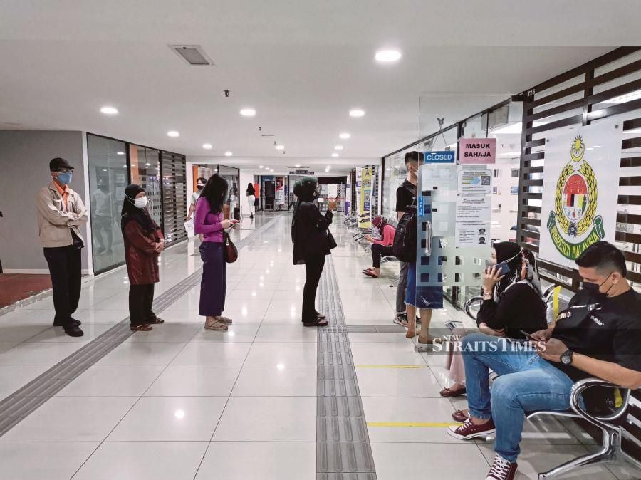 The Penang Immigration Department is investigating claims that its personnel refused to renew the passport of a local woman who does not speak Malay. - NSTP pic