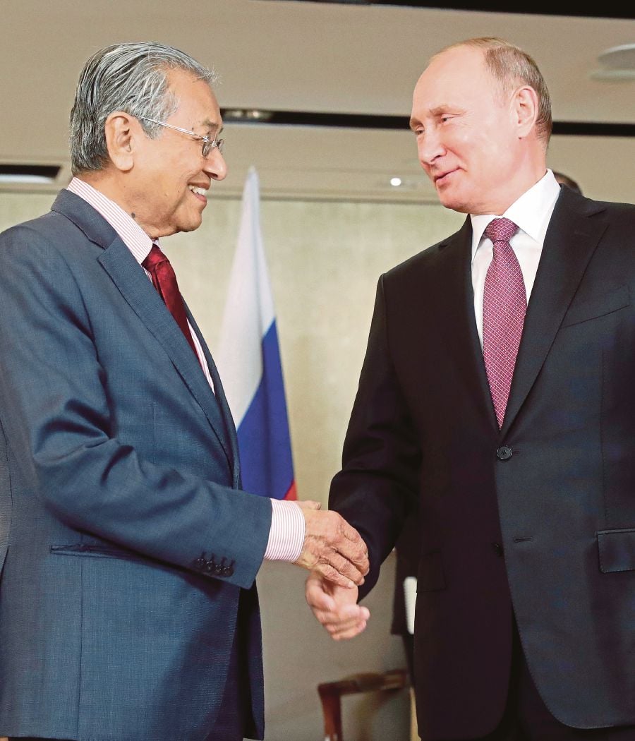 Russian President Shares Special Bond With Dr M