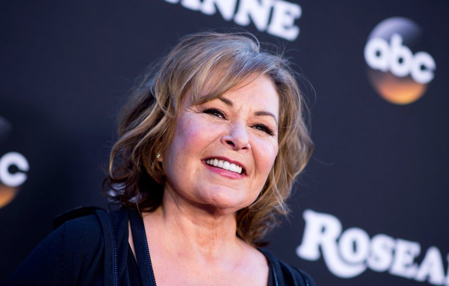 Actress/executive producer Roseanne Barr attends The Roseanne Series Premiere at Walt Disney Studios in Burbank, California. AFP