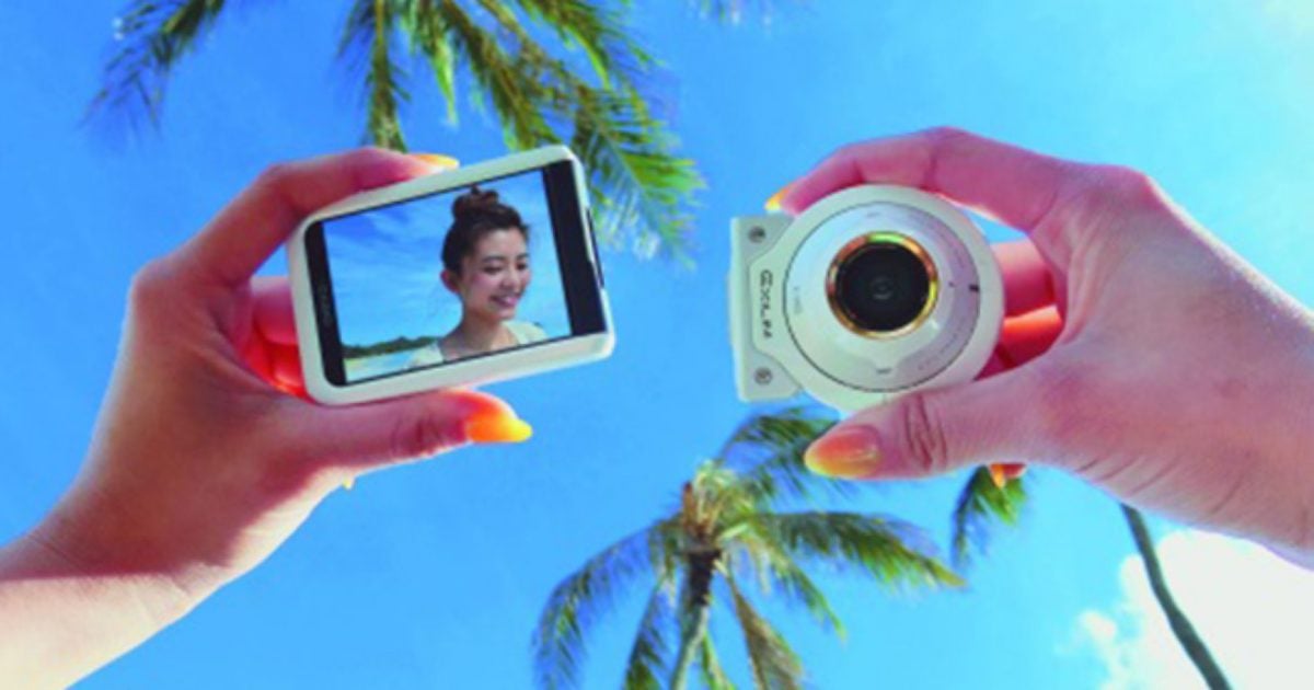 Casio's selfie camera Exilim EX-FR100L will make you look amazing