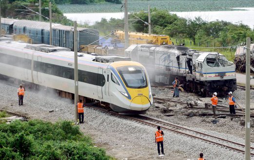 ETS resumes partial service, first train leaves Ipoh ...