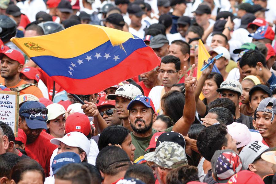  The United States is seeking regime change in Venezuela. AFP PIC 