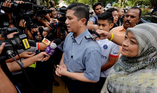 Police record statements from Azmin's son and wife on ...