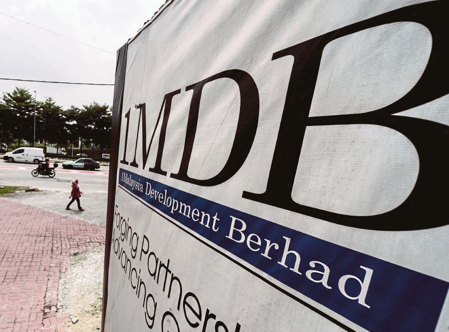 Goldman’s huge killing of US$600 million in fees and bonuses after underwriting US$6.5 billion in bonds for 1MDB has been probed by the United States Treasury Department. -AFP PIC