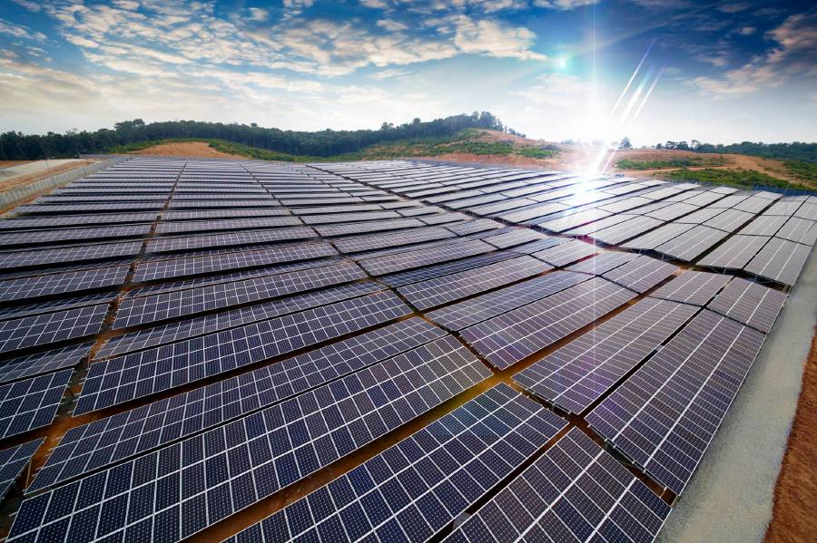 Kompleks Hijau Solar in Ayer Keroh can generate 1 megawatt of energy per every 1.3 acres. - File pic credit (Gading Kecana Facebook)