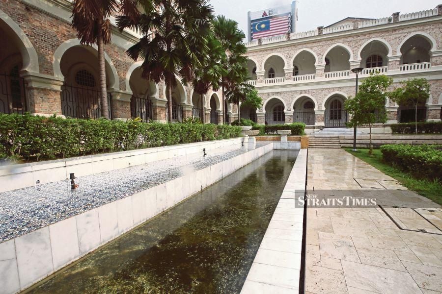 The courtyard of the Sultan Abdul Samad Building. - NSTP/Zulfadhli Zulkifli