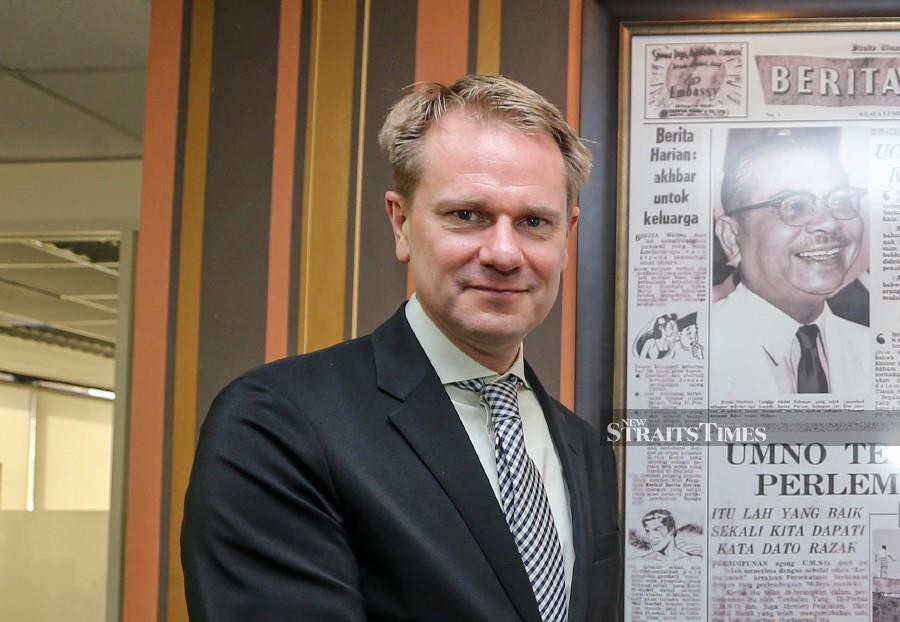 Swedish Ambassador to Malaysia Dr Joachim Bergstrom. - NSTP file pic