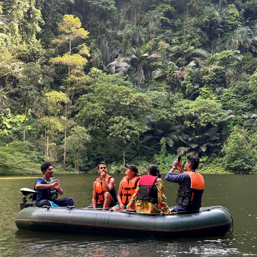 While Tasik Cermin's primary allure is its natural beauty, the lake also serves as a backdrop for various activities. - File pic credit (Tasik Cermin Ipoh Facebook)