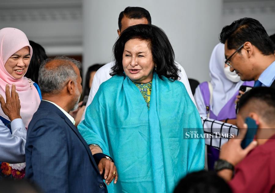 The suit was filed by Global Royalty against Datin Seri Rosmah Mansor to recover the jewellery seized by police from two condominium units linked to Datuk Seri Najib Razak in the upmarket Pavilion Residences five years ago. - NSTP file pic 