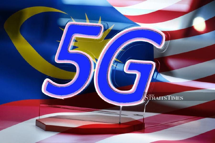 Ookla, a Web testing and network diagnostics company, recently showed how much Malaysia has progressed; it now ranks third globally for 5G download. - NSTP file pic