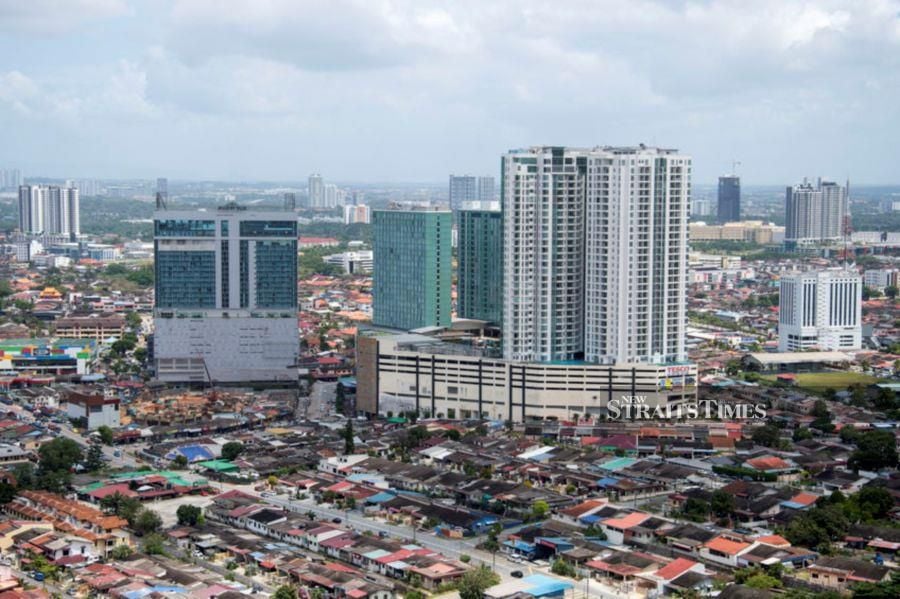 Aerial view of Johor Bahru City. File Photo