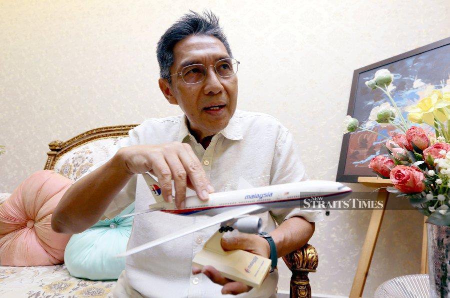 This file pic shows former chairman of the Civil Aviation Authority of Malaysia (CAAM) Datuk Seri Azharuddin Abdul Rahman speaking to press on Feb 27, 2024. -NSTP/MOHD FADLI HAMZAH