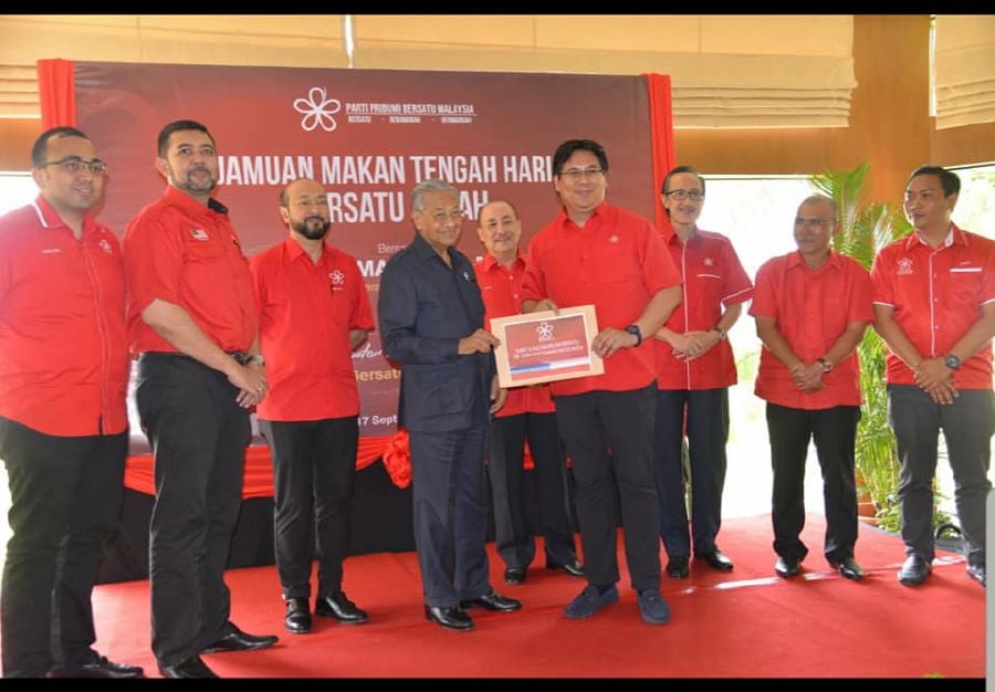 Yamani Hafez Musa, the son of former Sabah chief minister Datuk Seri Musa Aman, is officially a Parti Pribumi Bersatu Malaysia (Bersatu) member. -- NSTP/Edmund Samunting