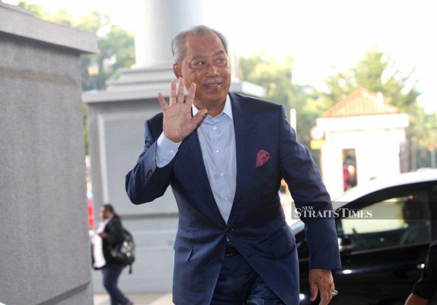 Tan Sri Muhyiddin Yassin is seeking to to restore his discharge and acquittal in the Jana Wibawa case. NSTP/FILE PIC 