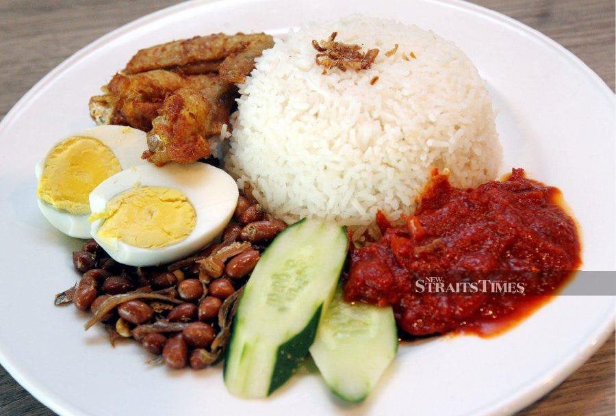  Nasi lemak was featured on the United States Central Intelligence Agency’s (CIA) World Factbook page. - NSTP file pic